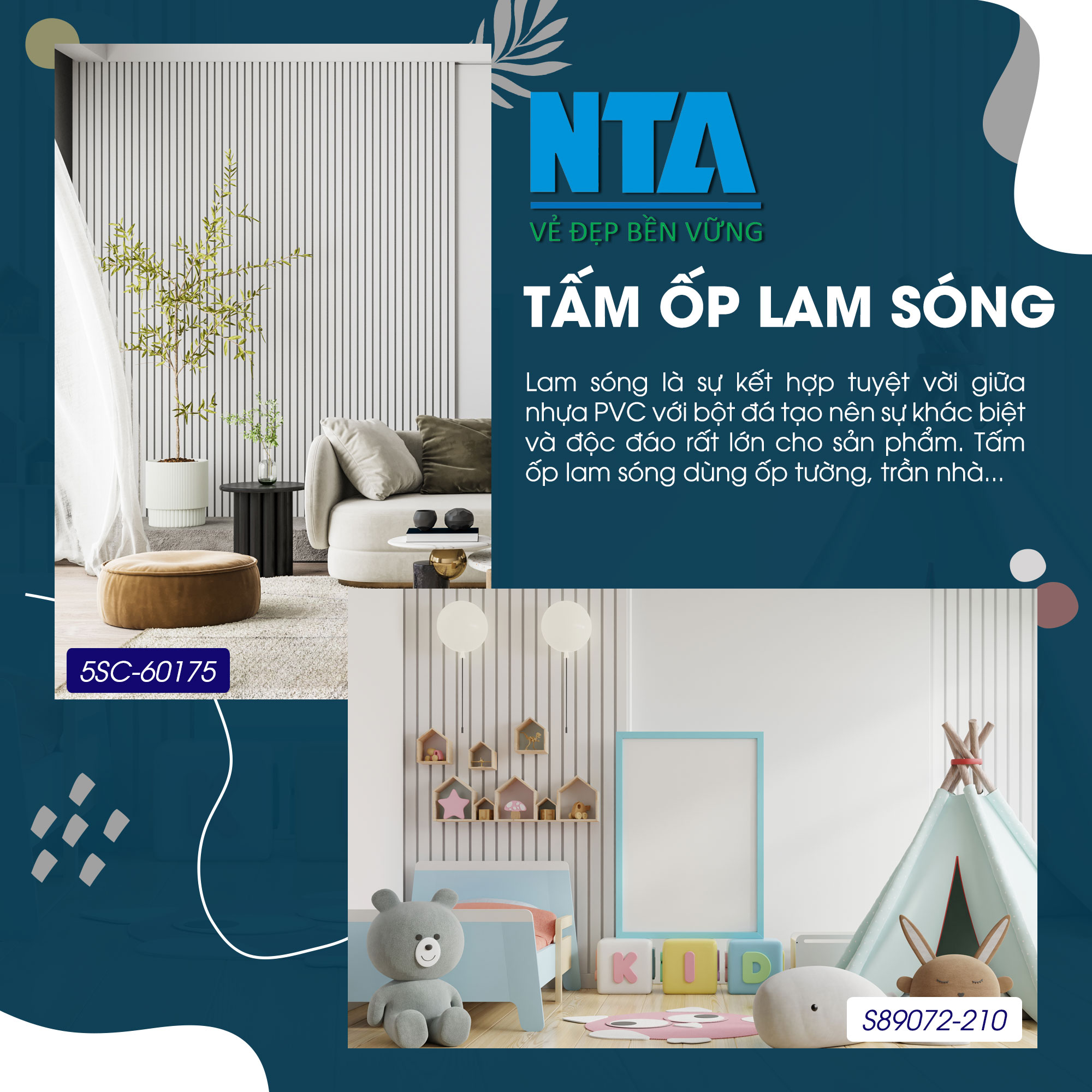 Lựa chọn tấm nhựa ốp tường NTA theo phong thủy