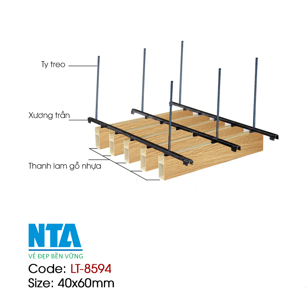 Lam treo trần trang trí LT-8594