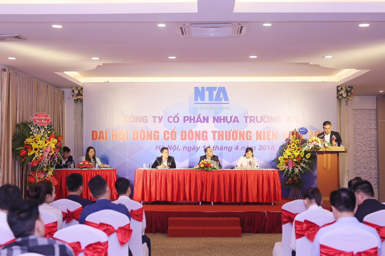 NTA - TỔ CHỨC THÀNH CÔNG ĐHĐ CỔ ĐÔNG 2018