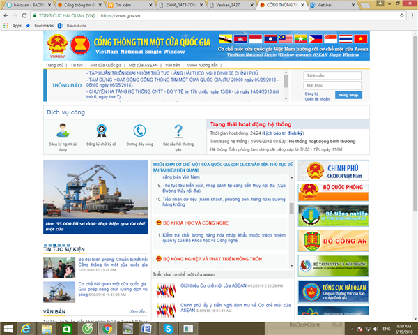 Thêm 3 thủ tục kiểm tra chất lượng thực hiện Cơ chế một cửa