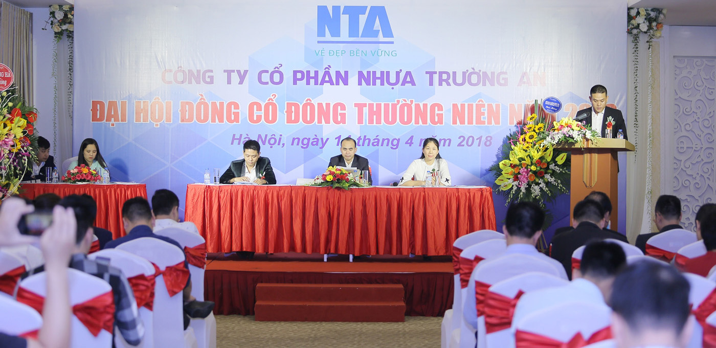 ĐHĐ Cổ Đông Năm 2018